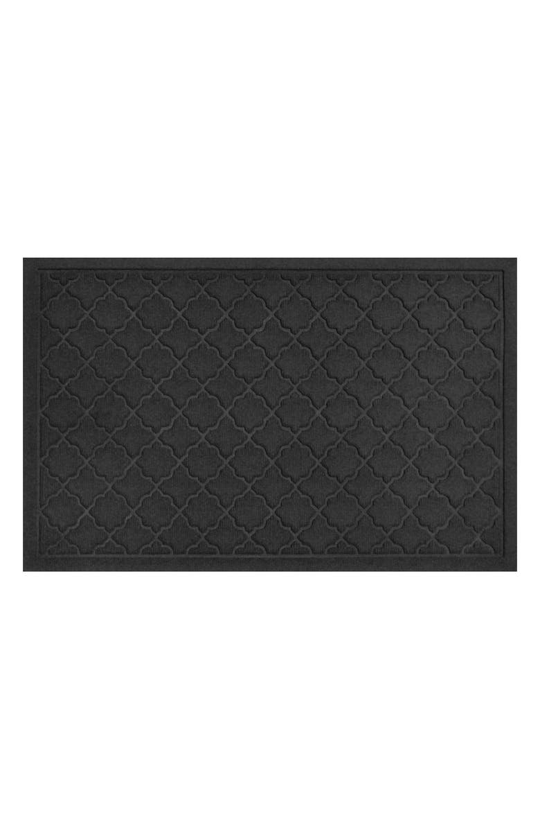 Bungalow Flooring WaterHog Cordova Floor Mat, Main, color, Charcoal