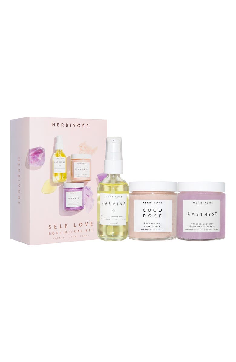 Herbivore Botanicals Self Love Body Ritual Kit, Main, color, 