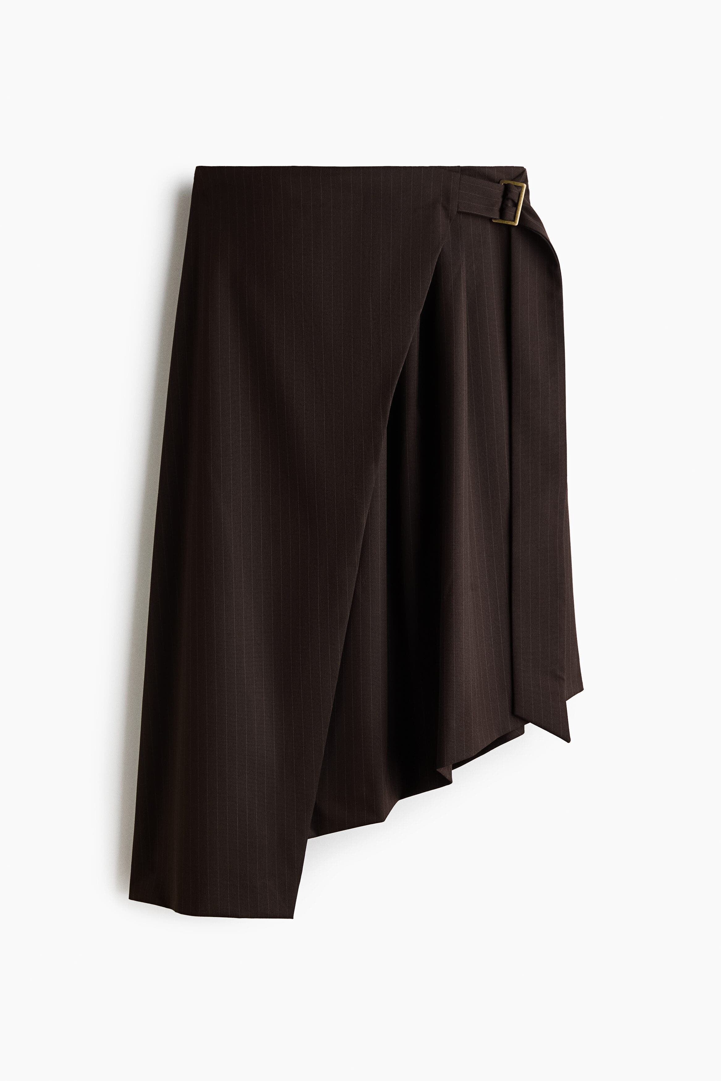 H&M Asymmetric Belt-detail Skirt (Women) | Nordstrom