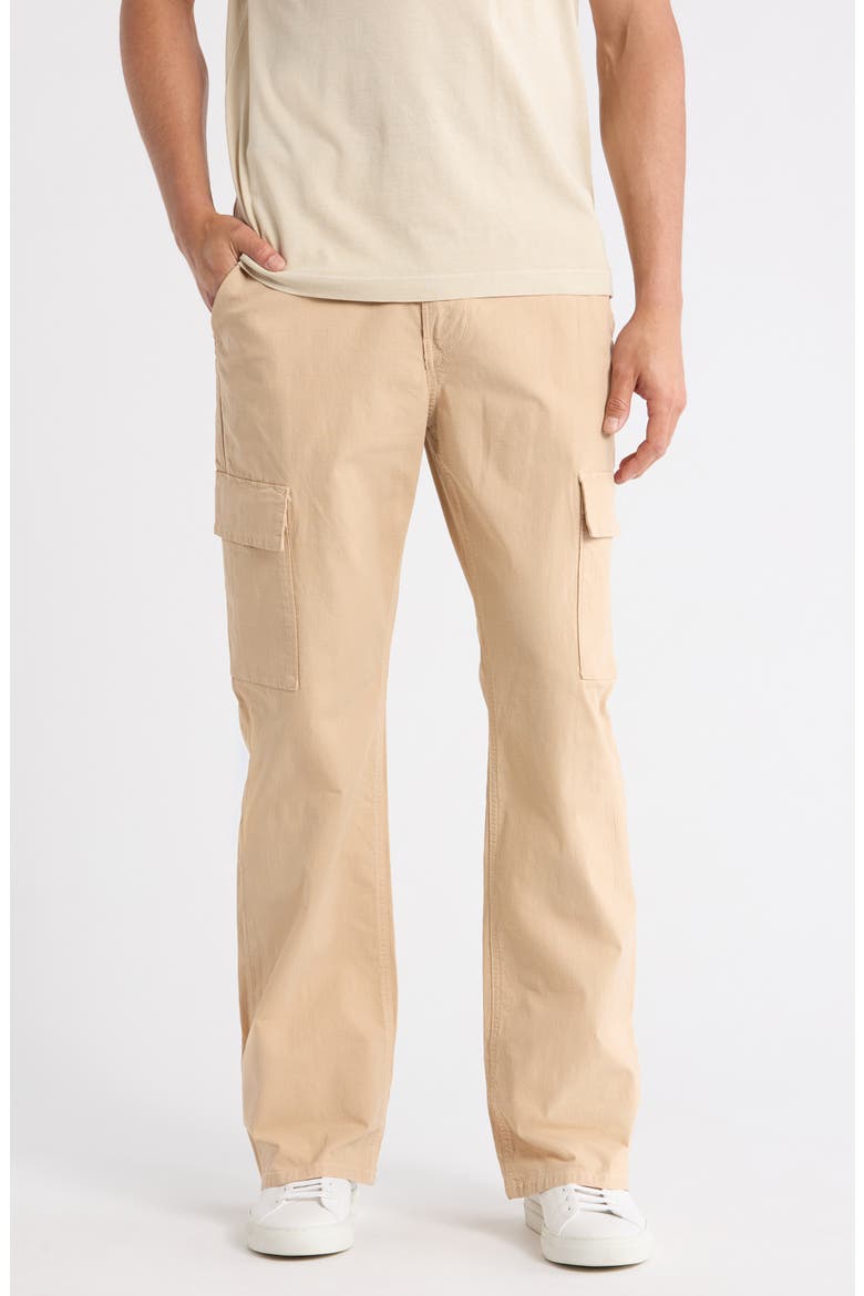Kick Flare Cargo Pants, Main, color, SAFARI