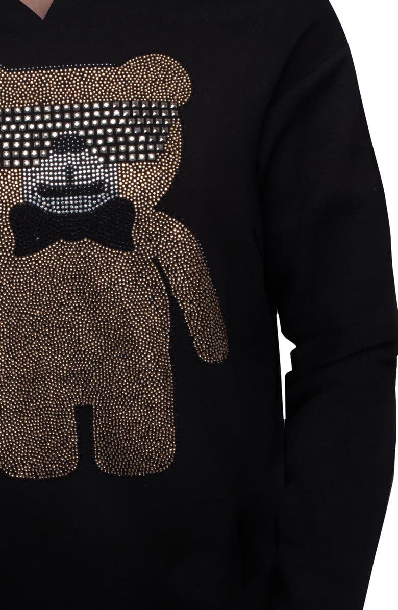 XRAY Bear Studded Graphic Hoodie, Alternate, color, 