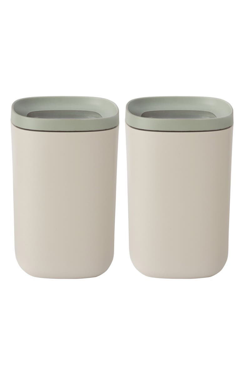 BergHOFF Leo Balance 2-Piece Large Covered Food Container Set, Main, color, Grey