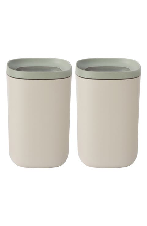 Leo Balance 2-Piece Large Covered Food Container Set