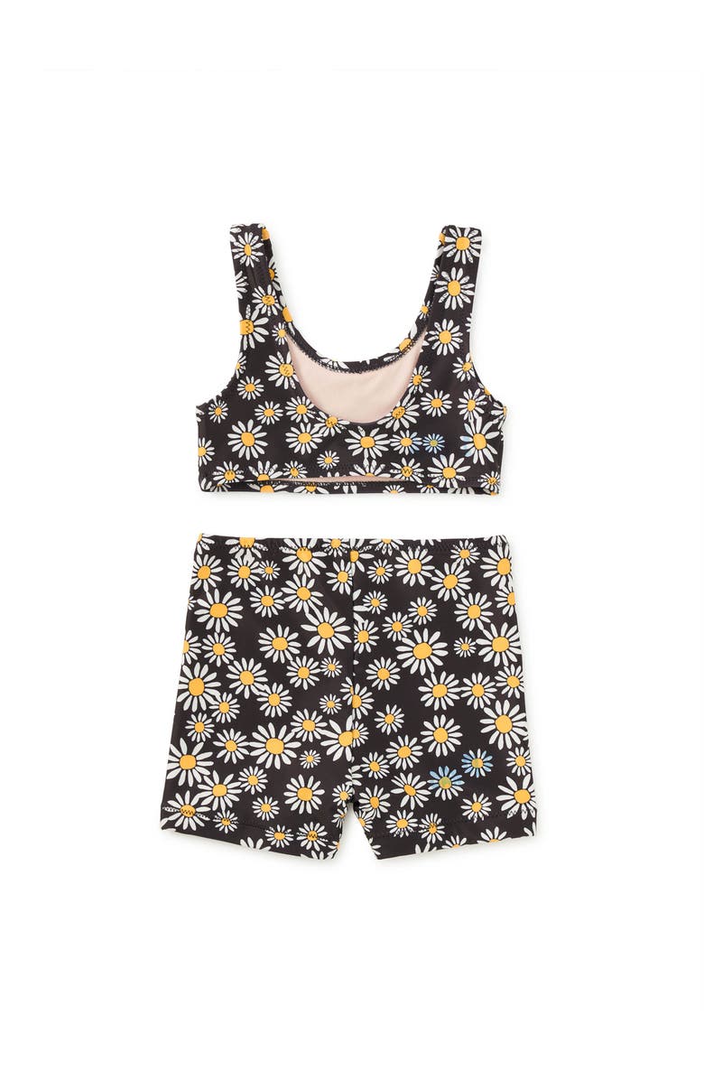 Tea Collection Tankini & Board Shorts Swim Set, Alternate, color, Daisy Days