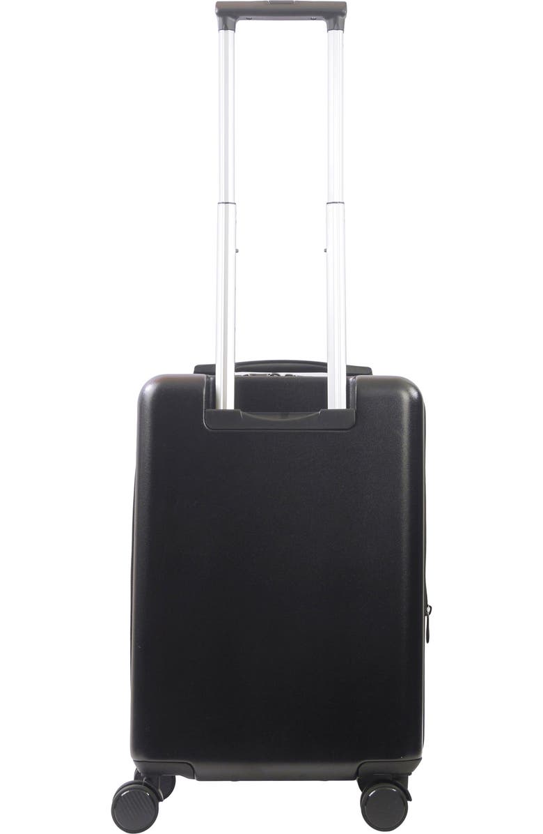 Ful Superman "Man of Steel" 22.5" Hardside Carry-On Spinner, Alternate, color, Black