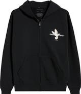 SANTO STUDIO Faith over Fear Fleece Zip Hoodie