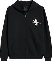 SANTO STUDIO Faith over Fear Fleece Zip Hoodie