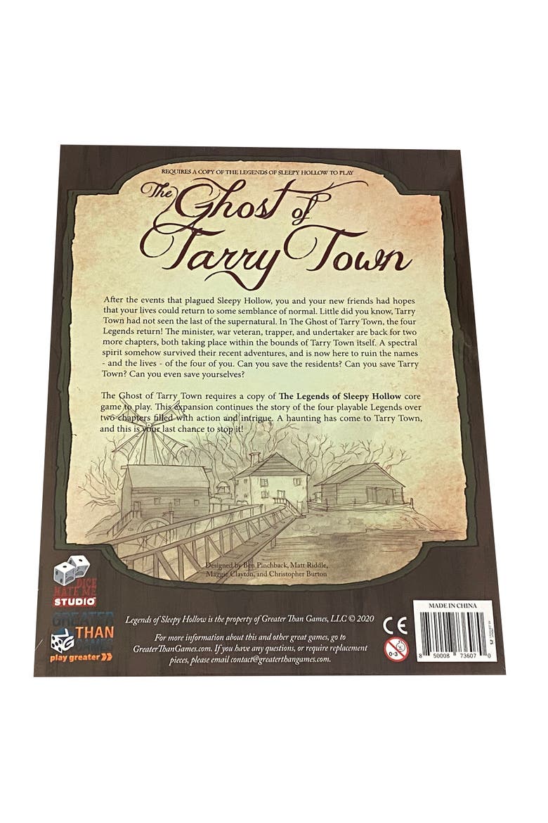 Legends Of Sleepy Hollow The Ghost Of Tarry Town Expansion, Alternate, color, Multicolored