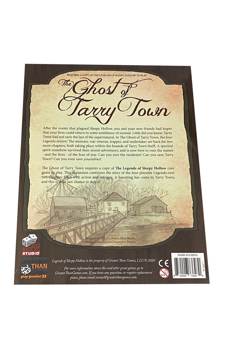 Greater Than Games, LLC Legends Of Sleepy Hollow The Ghost Of Tarry Town Expansion, Alternate, color, Multicolored
