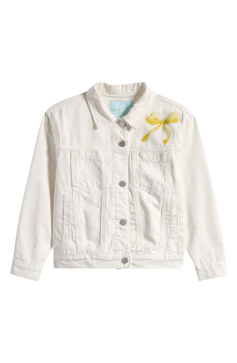 Kids' Washed Denim Jacket (Big Kid)