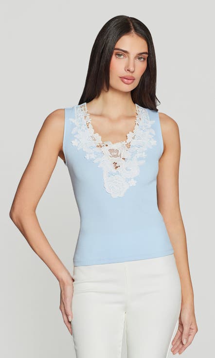 Elna Lace Combo Top