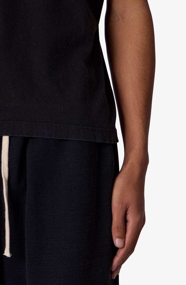 mnml Tight Crop T-Shirt, Alternate, color, Washed Black