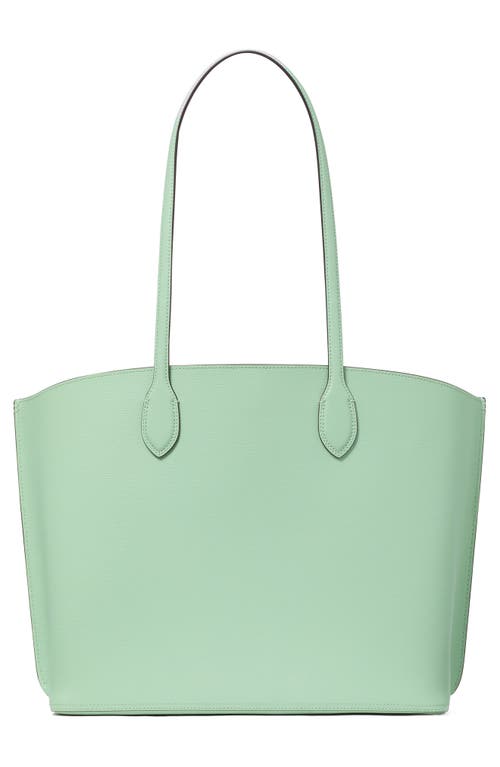 Kate Spade New York Suite Large Leather Tote In Pistachio Ice