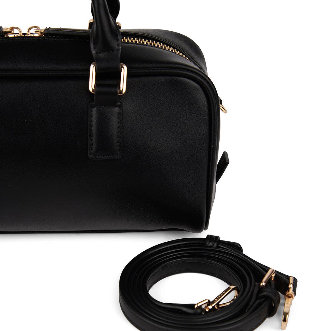 Lambert Camille - Vegan Leather Handbag, Alternate, color, Black