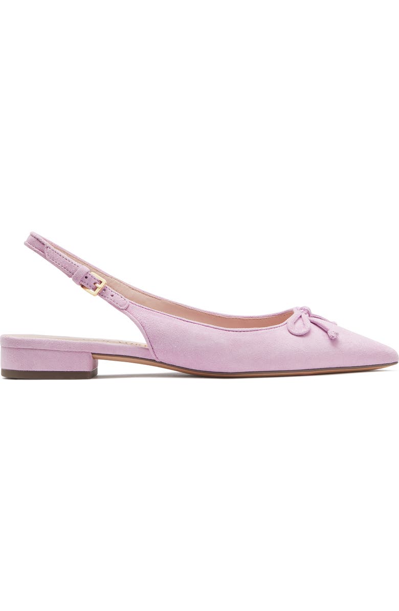 Kate Spade New York veronica raffia slingback flat, Alternate, color, Sea Thistle