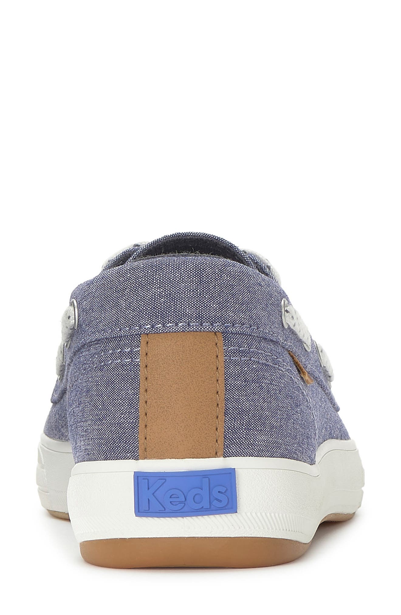 Keds<sup>®</sup> Center II Boat Shoe, Alternate, color, Blue