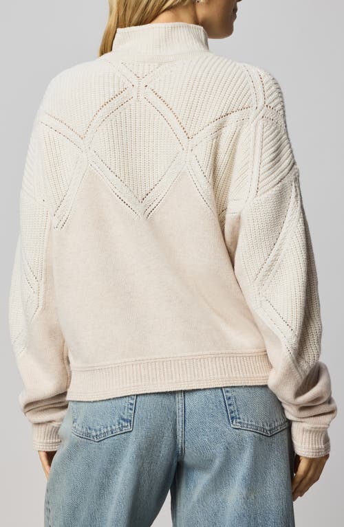 Splendid Grethen Turtleneck Sweater In Neutral