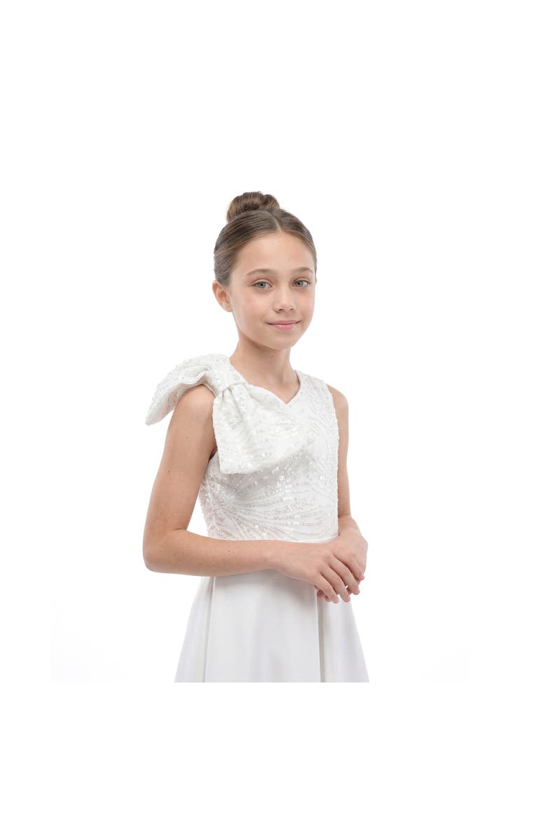 Theia Dress, Alternate, color, White