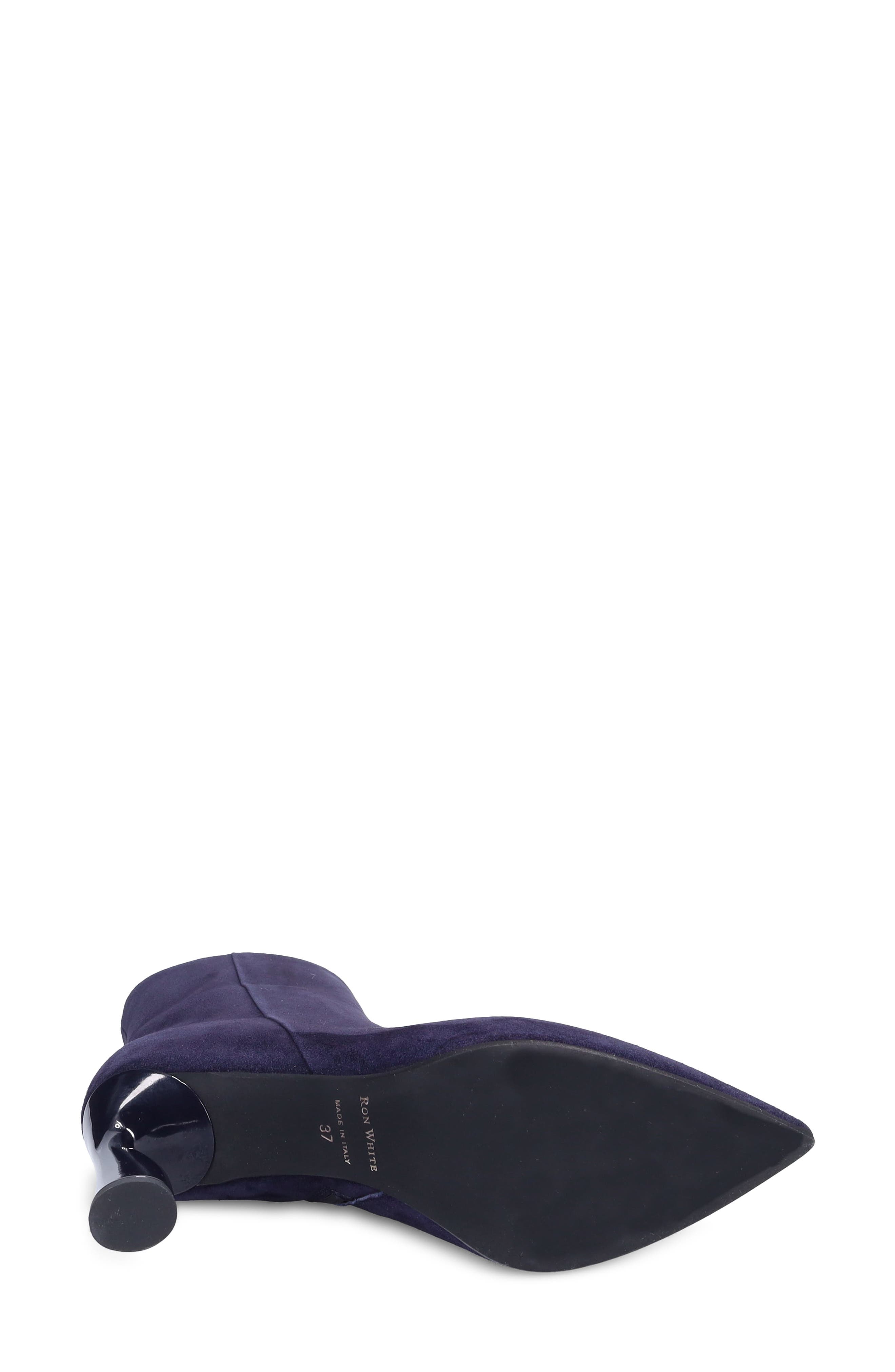 Danita Pointed Toe Bootie, Alternate, color, FRENCH NAVY