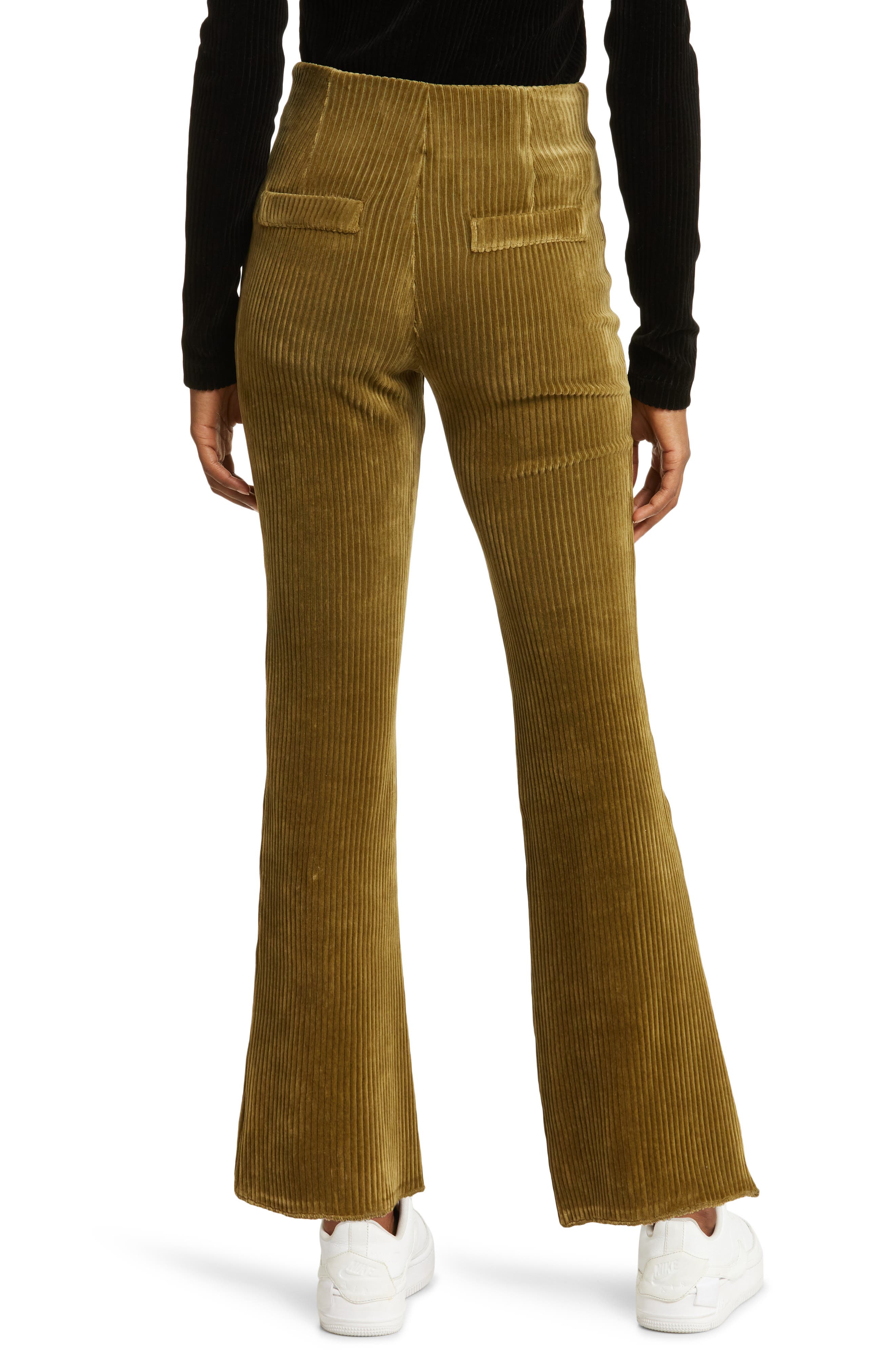 Canyon Front Slit Corduroy Ankle Pants - image 2