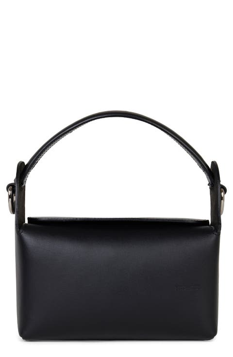 The Pastry Box 20 Leather Top Handle Bag