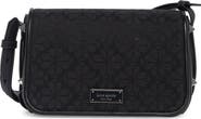 Kate Spade New York Liv Spade Flower Jacquard Crossbody Bag
