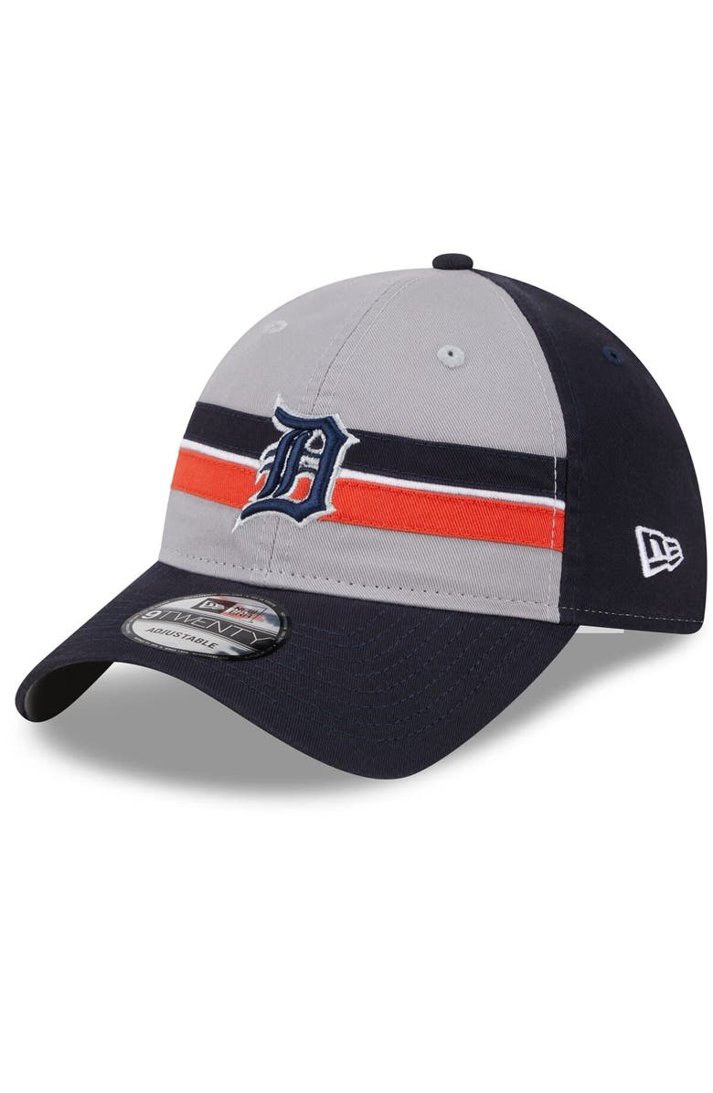 New Era Men's New Era  Gray Detroit Tigers 2024 Batting Practice 9TWENTY Adjustable Hat, Main, color, 