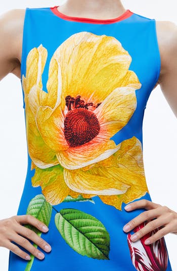 【ALICE + OLIVIA】Lorelle Mini Dress - Floral White Alice + Olivia floral mini dress | Pickle