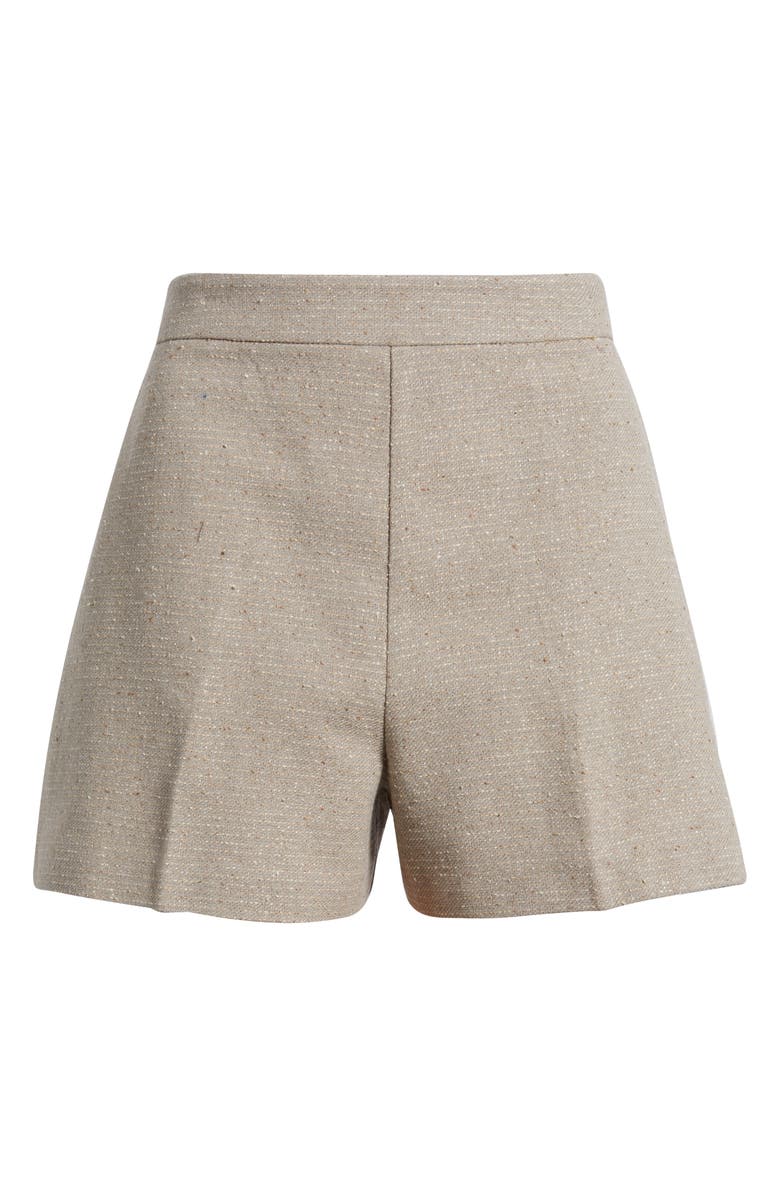 KOBI HALPERIN Cotton Blend Shorts, Alternate, color, Beige
