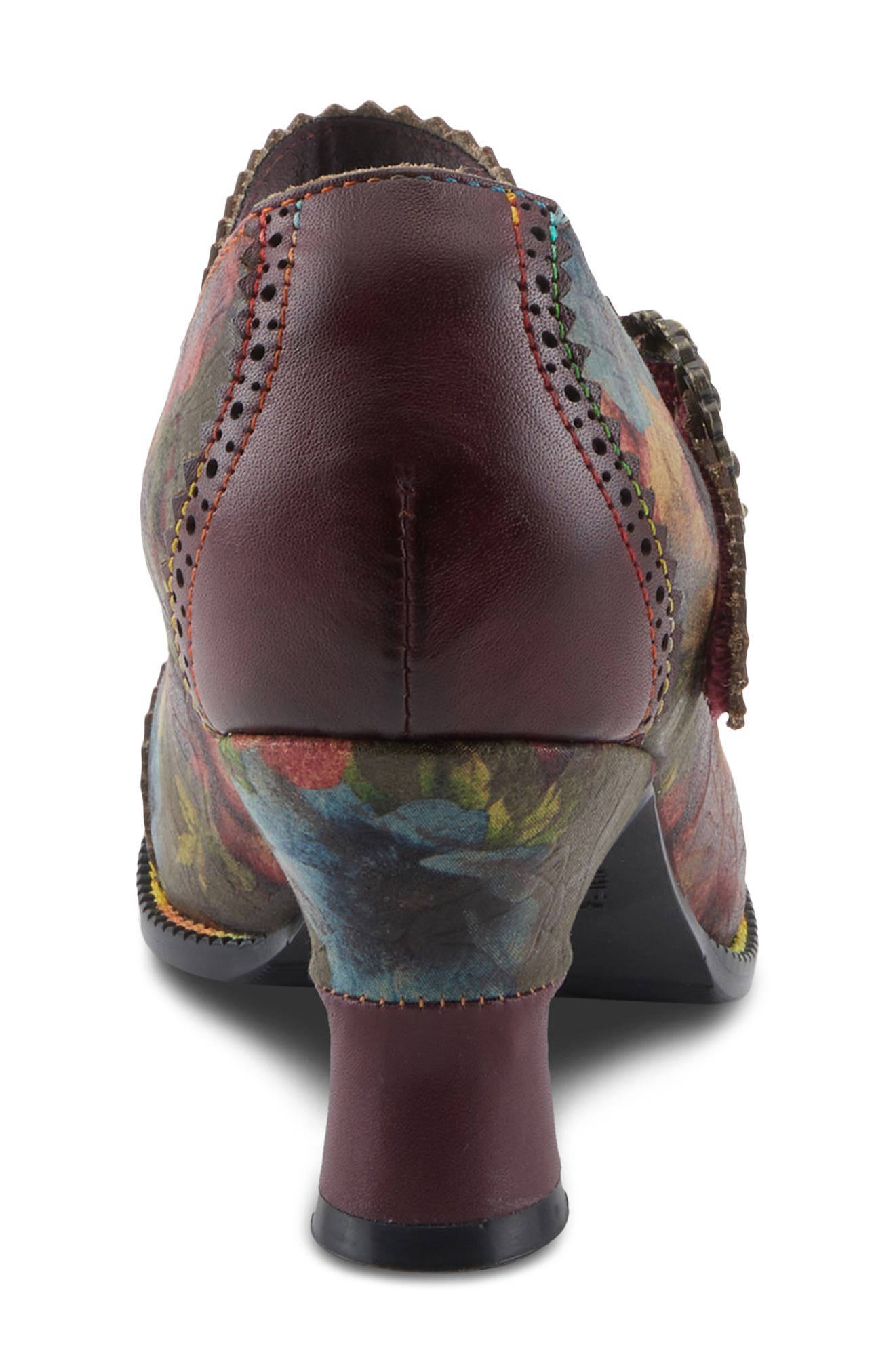 L'Artiste by Spring Step Macias Mary Jane Pump, Alternate, color, Bordeaux Multi