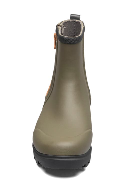 Bogs Holly Waterproof Rain Boot In Army Green
