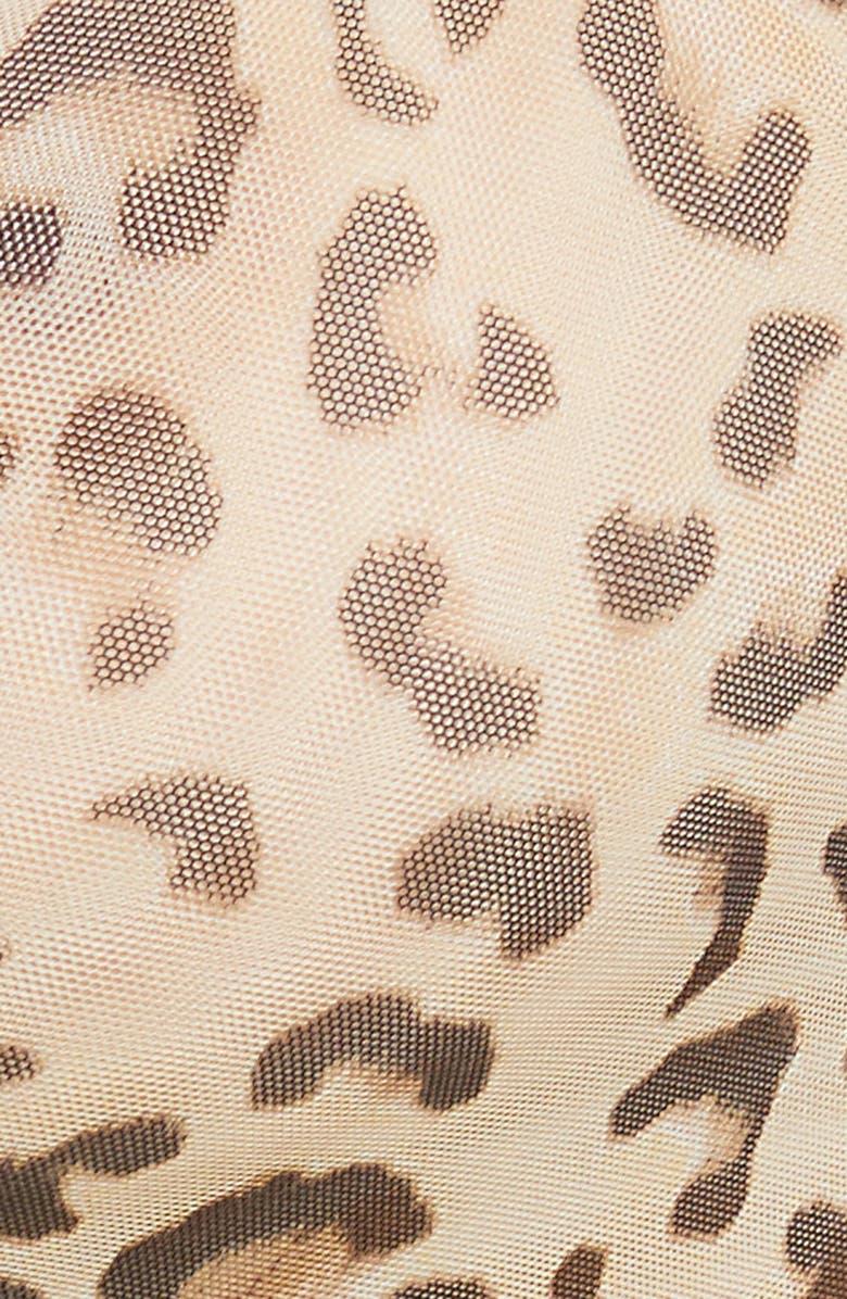 Skarlett Blue Spellbound Mesh Bralette, Alternate, color, Leo Leoprd