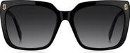 Marc Jacobs 56mm Gradient Square Sunglasses