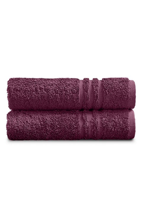 2-Pack Cotton Hand Towel Set