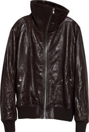 Rick Owens Dracuflight Leather Jacket