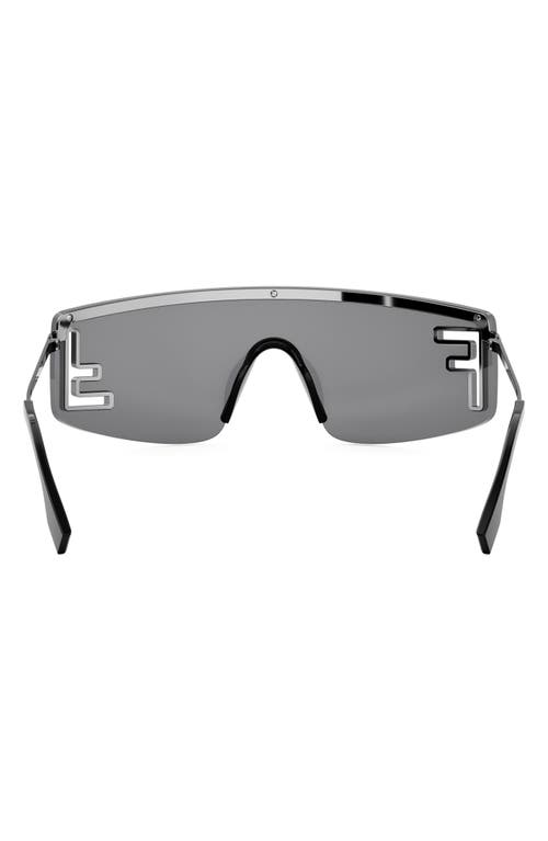 Fendi Sport Rectangular Sunglasses In Gray