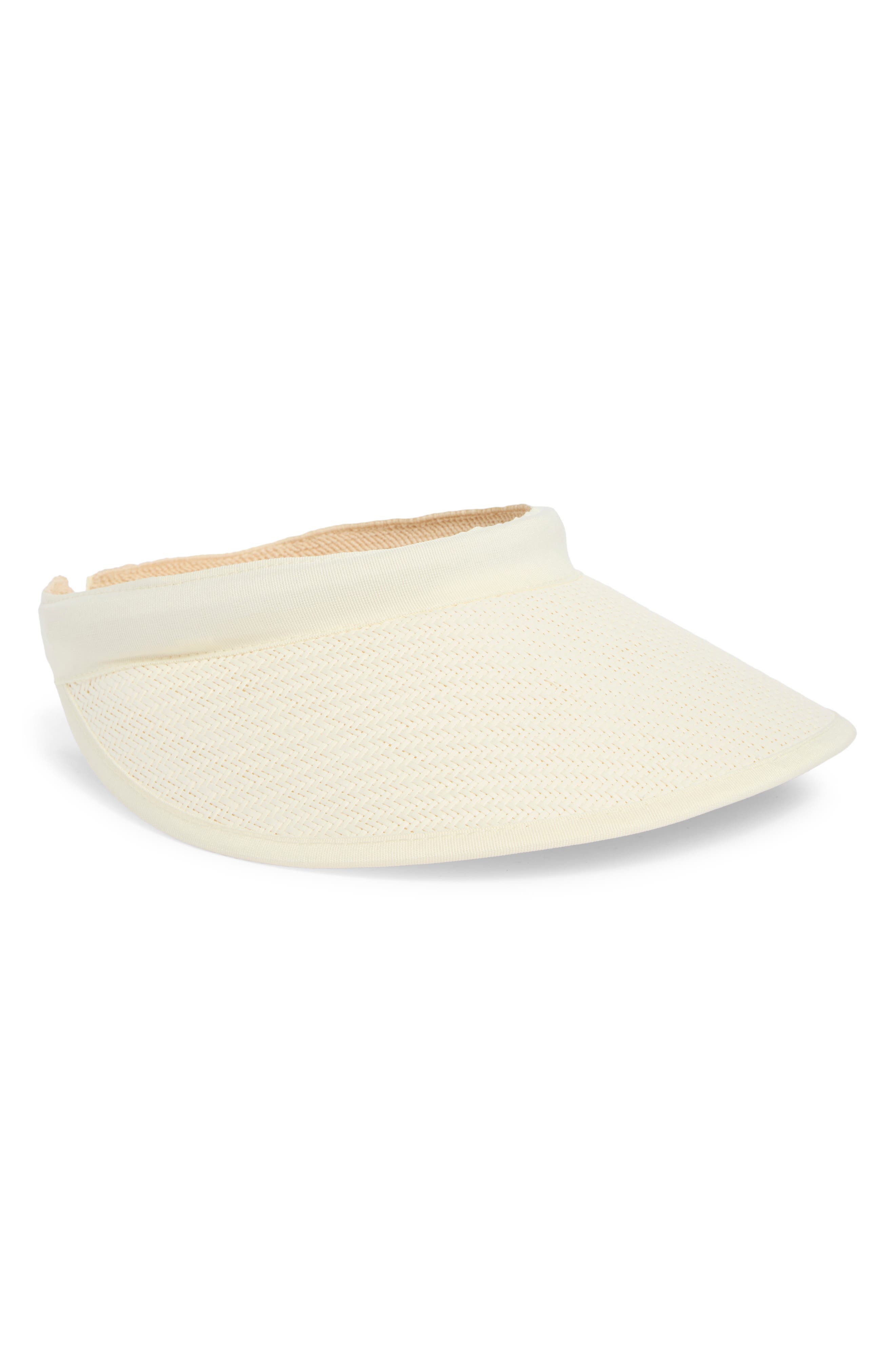 Calvin Klein Straw Visor