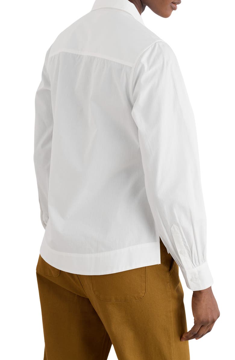 Seasalt Cornwall Isla Organic Cotton Shirt, Alternate, color, Salt