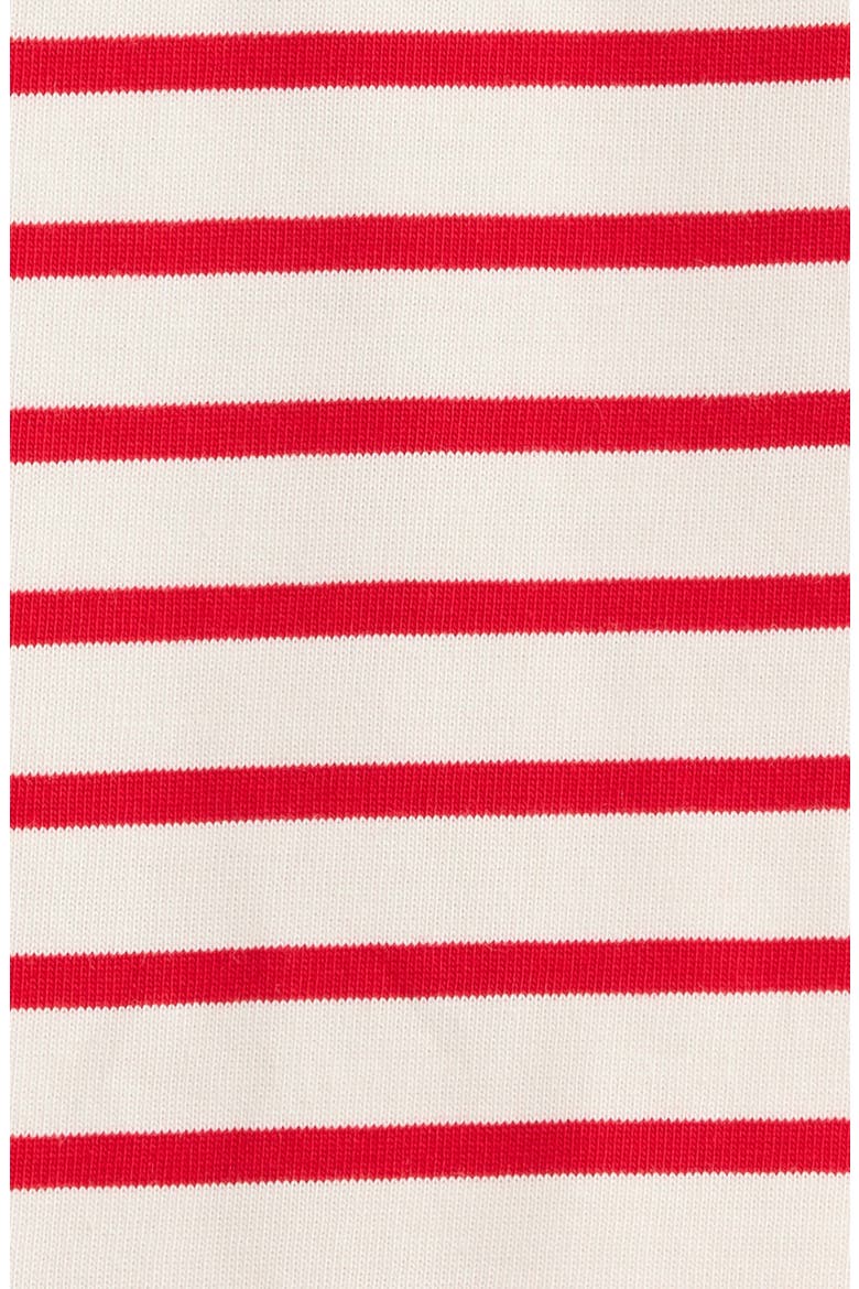 Fore Corners Boxy Rugby Shirt, Alternate, color, CHALK WHITE / LAVA