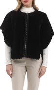 GORSKI Reversible Collarless Genuine Shearling Jacket