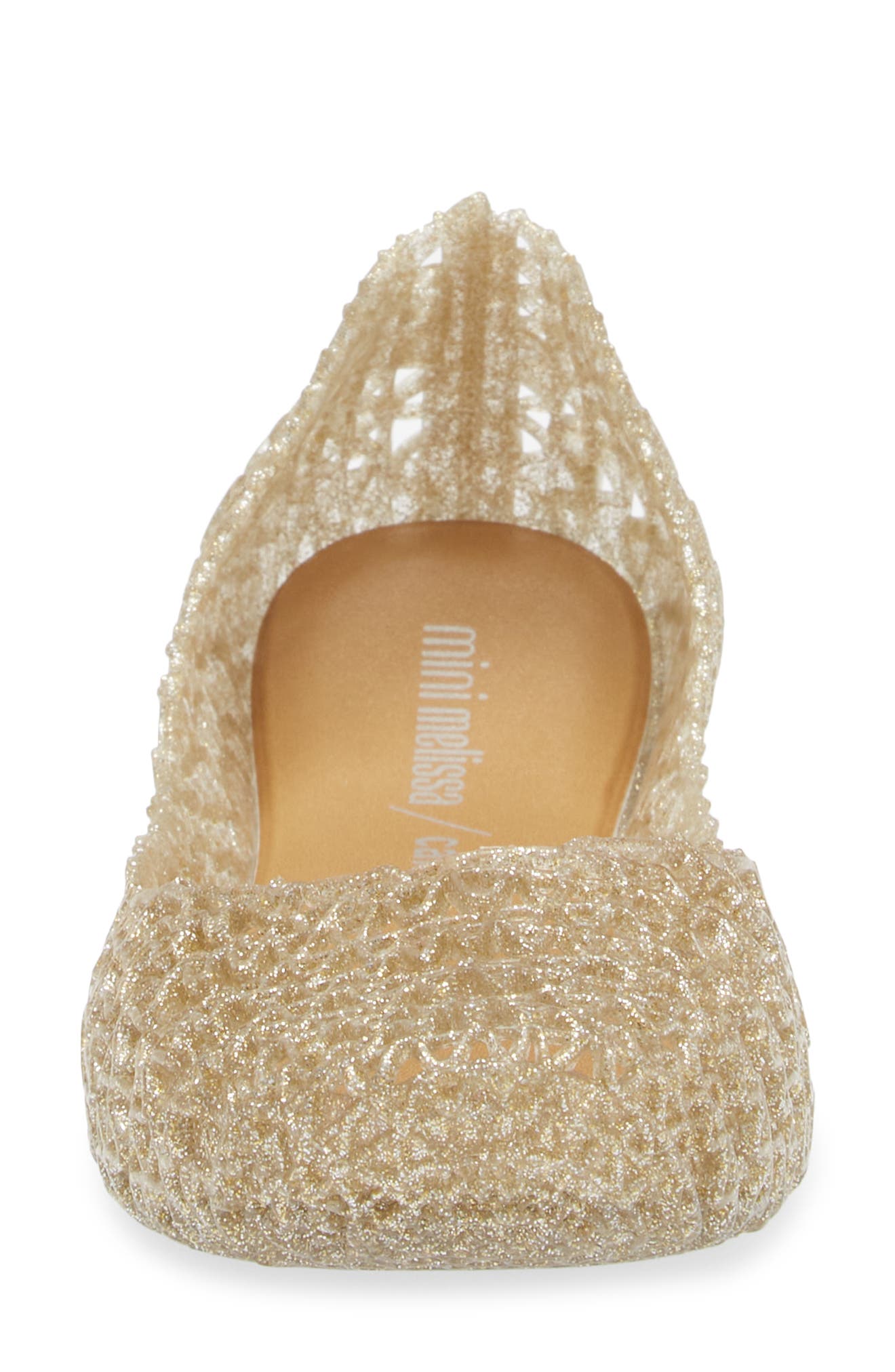 Campana Zigzag Flat, Alternate, color, GOLD GLITTER