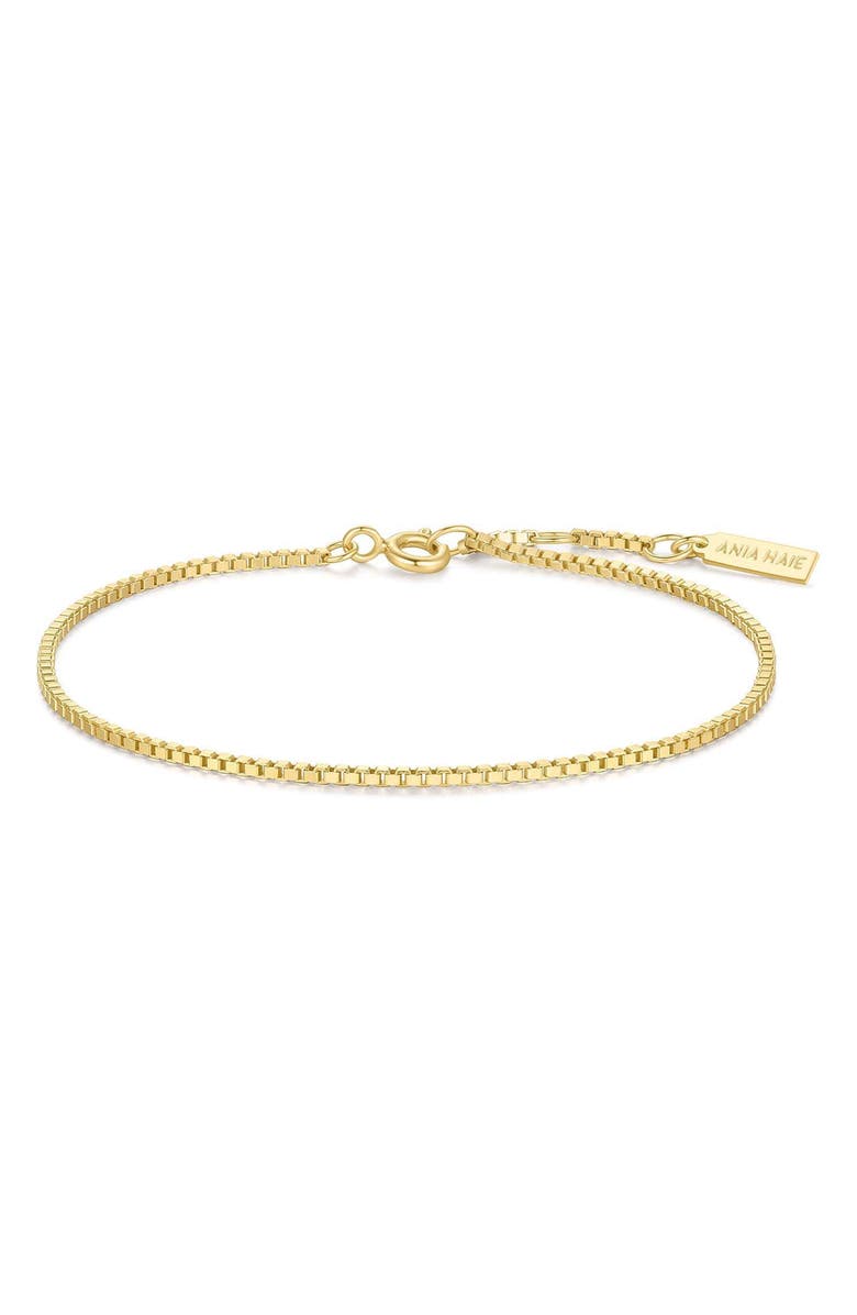 ANIA HAIE Box Chain Bracelet, Main, color,