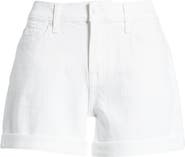 7 For All Mankind Midroll Stretch Denim Shorts