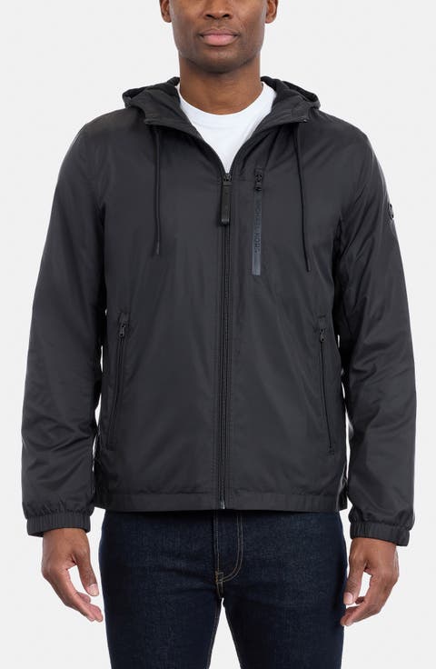 Hooded Windbreaker Jacket