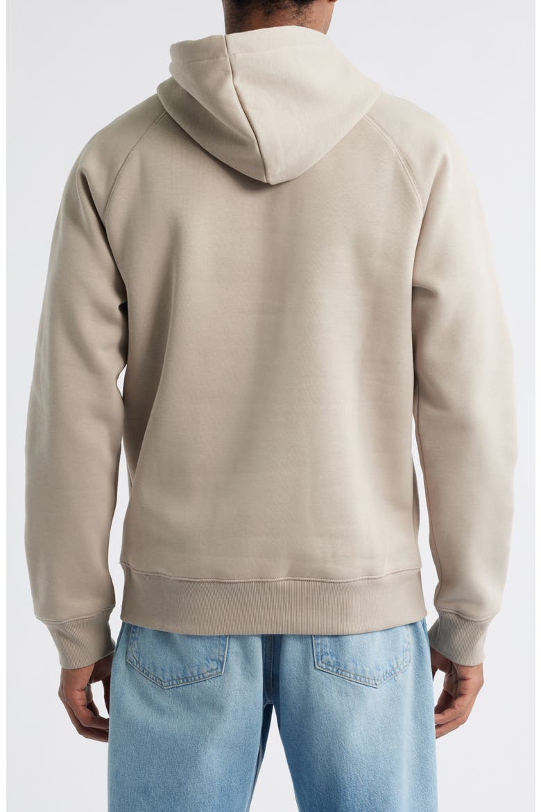 Chase Fleece Hoodie, Alternate, color, DUSKY BEIGE / GOLD