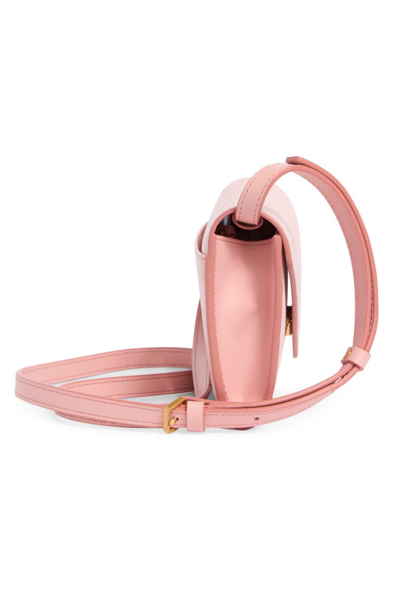 Himmel Lauretos Wallet On a Strap, Alternate, color, SILVER PINK