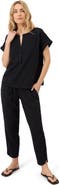 Pact Organic Cotton Coastal Double Gauze Tapered Pull-On Pant