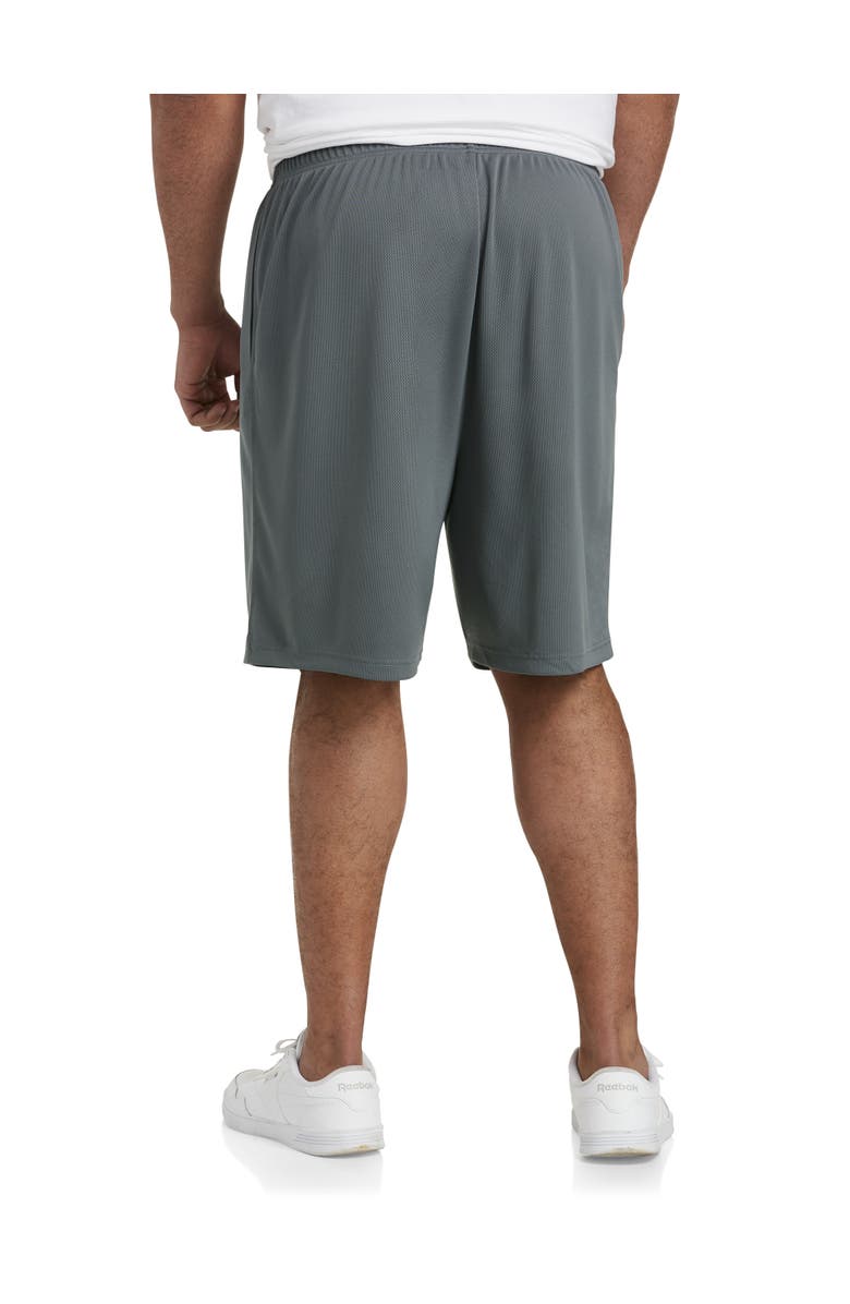 Reebok Big & Tall Performance Tech Mesh Shorts, Alternate, color, Granite