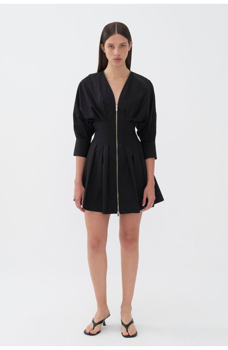 Nocturne Zippered Dress, Main, color,