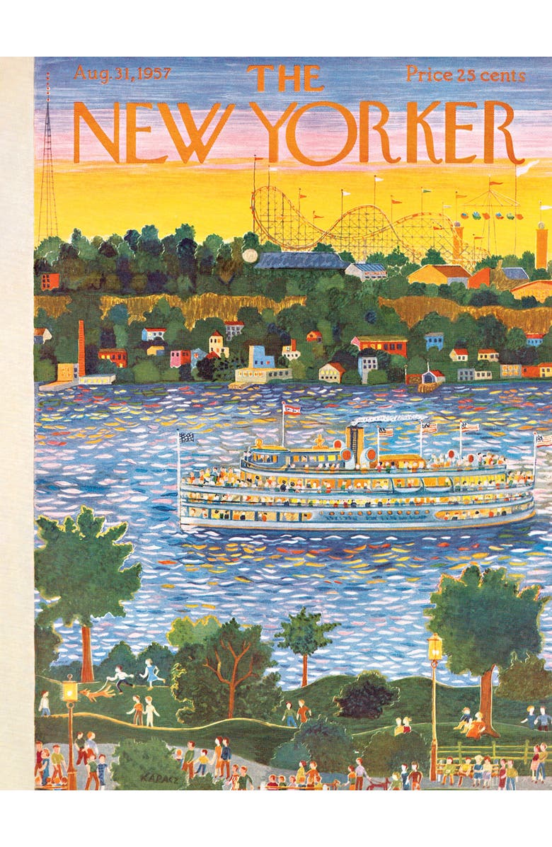 NEW YORK PUZZLE COMPANY Sunset Cruise 1000 Piece Puzzle, Alternate, color, NO COLOR
